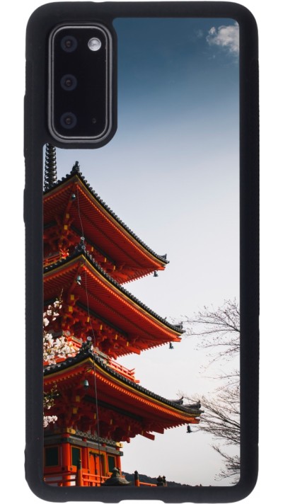 Coque Samsung Galaxy S20 - Silicone rigide noir Spring 23 Japan