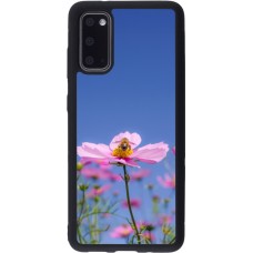 Coque Samsung Galaxy S20 - Silicone rigide noir Bee on a flower 2026