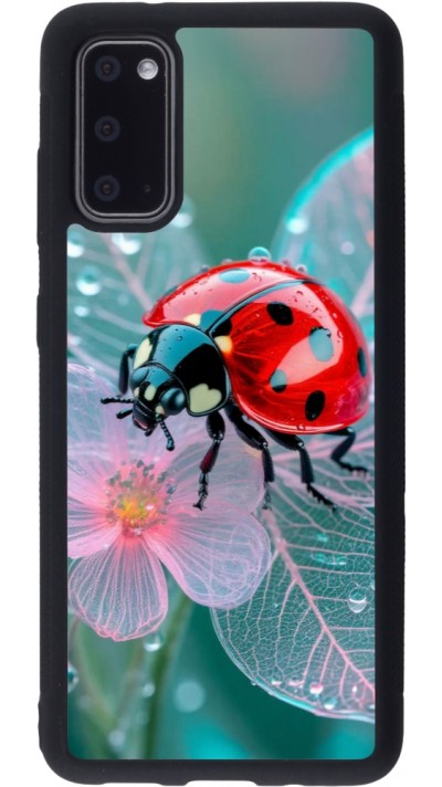 Coque Samsung Galaxy S20 - Silicone rigide noir Ladybird in bloom 2026