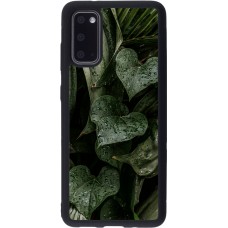 Coque Samsung Galaxy S20 - Silicone rigide noir Spring 23 fresh plants
