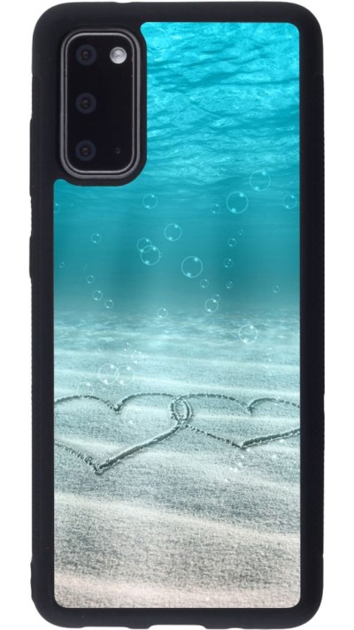 Coque Samsung Galaxy S20 - Silicone rigide noir Summer 18 19