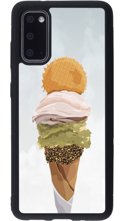 Coque Samsung Galaxy S20 - Silicone rigide noir Summer 2025 Cornet