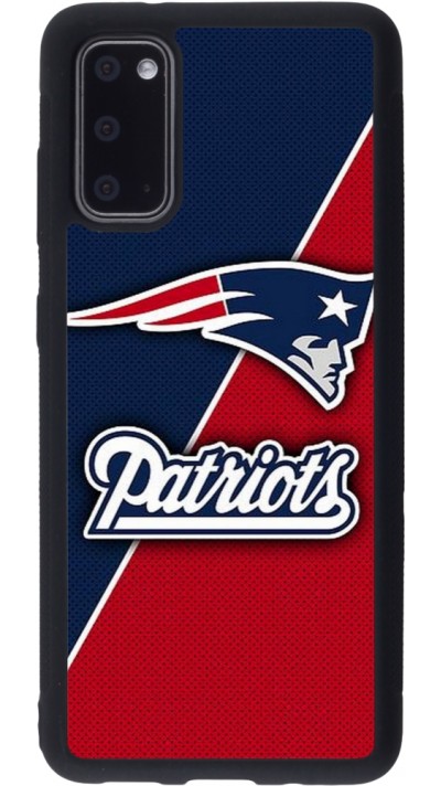 Coque Samsung Galaxy S20 - Silicone rigide noir Super Bowl 26 Patriots 1