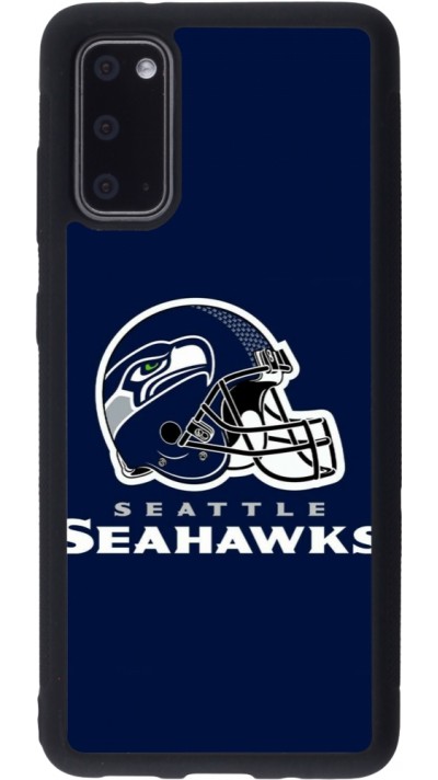 Coque Samsung Galaxy S20 - Silicone rigide noir Super Bowl 26 Seattle 3