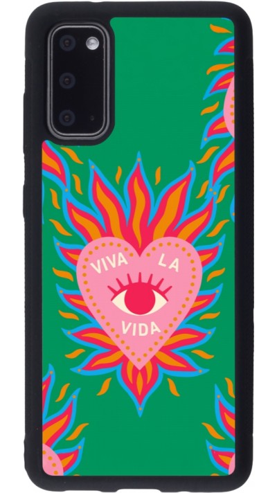 Coque Samsung Galaxy S20 - Silicone rigide noir Viva la vida 2026
