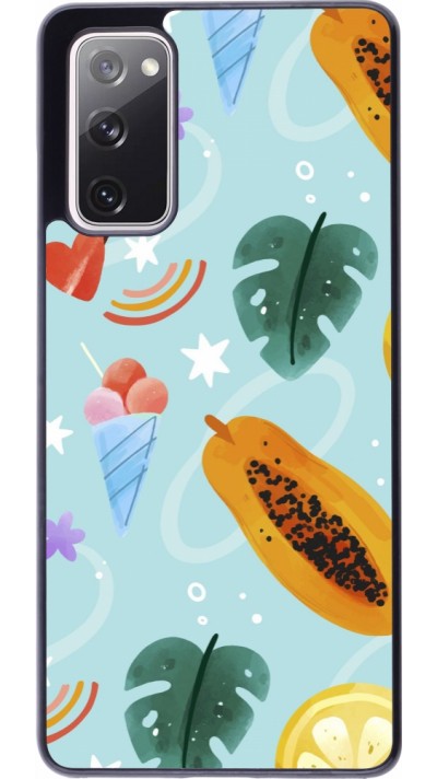 Coque Samsung Galaxy S20 FE 5G - Summer 2025 Pattern papaya