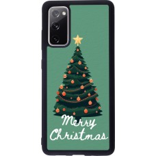 Coque Samsung Galaxy S20 FE 5G - Silicone rigide noir Christmas 25 Xmas Tree