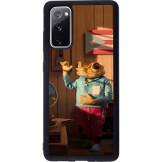 Coque Samsung Galaxy S20 FE 5G - Silicone rigide noir Dancing frog DTMF