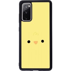 Coque Samsung Galaxy S20 FE 5G - Silicone rigide noir Easter 2026 Little chicken