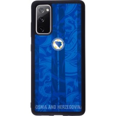 Coque Samsung Galaxy S20 FE 5G - Silicone rigide noir Maillot de football Bosnie-Herzégovine 2026 personnalisable