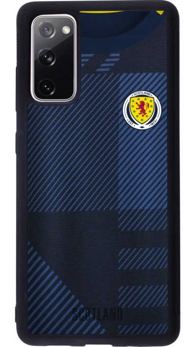 Coque Samsung Galaxy S20 FE 5G - Silicone rigide noir Maillot de football Ecosse personnalisable Coque Samsung Galaxy S20 FE 5G - Silicone rigide noir Maillot de football Ecosse personnalisable