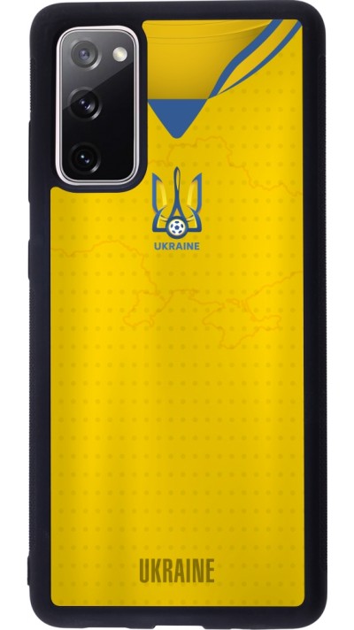 Coque Samsung Galaxy S20 FE 5G - Silicone rigide noir Maillot de football Ukraine Coque Samsung Galaxy S20 FE 5G - Silicone rigide noir Maillot de football Ukraine