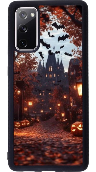 Samsung Galaxy S20 FE 5G Case Hülle - Silikon schwarz Halloween 2025 Haunted house