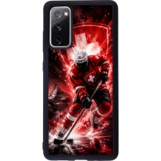 Coque Samsung Galaxy S20 FE 5G - Silicone rigide noir Hockey World Championship Player