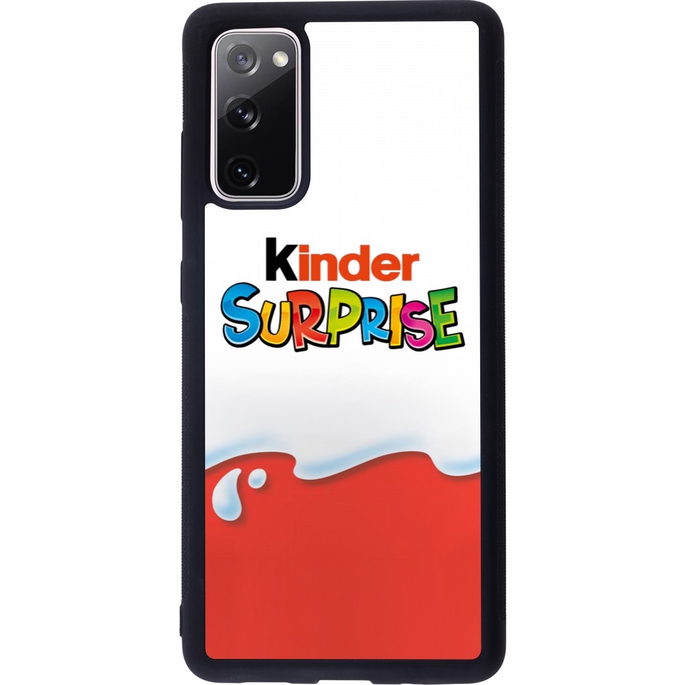 Coque Samsung Galaxy S20 FE 5G - Silicone rigide noir Kinder Surprise