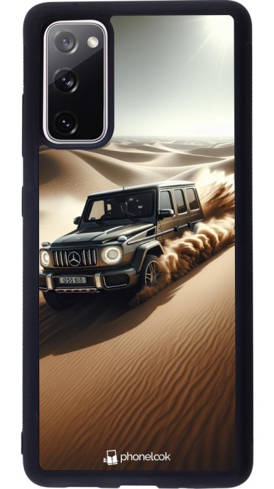 Coque Samsung Galaxy S20 FE 5G - Silicone rigide noir Mercedes G Drift Desert Coque Samsung Galaxy S20 FE 5G - Silicone rigide noir Mercedes G Drift Desert