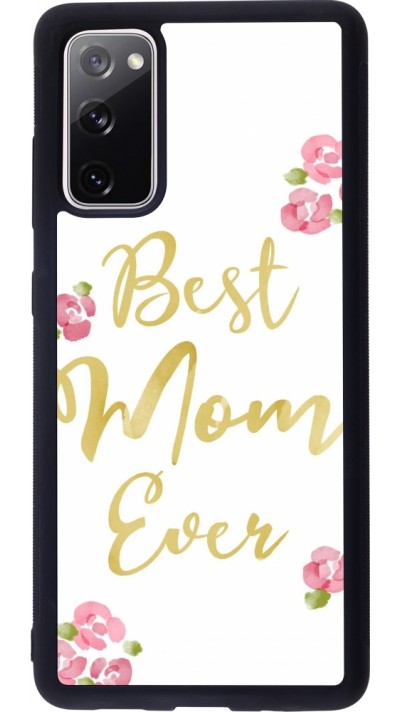 Coque Samsung Galaxy S20 FE 5G - Silicone rigide noir Mom 2024 best Mom ever Coque Samsung Galaxy S20 FE 5G - Silicone rigide noir Mom 2024 best Mom ever