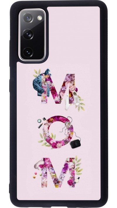 Coque Samsung Galaxy S20 FE 5G - Silicone rigide noir Mom 2024 girly mom Coque Samsung Galaxy S20 FE 5G - Silicone rigide noir Mom 2024 girly mom
