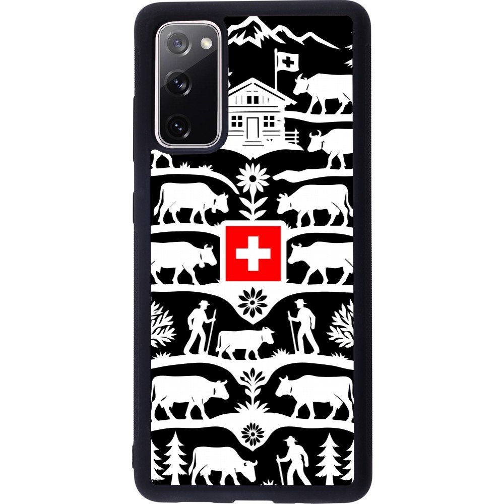 Samsung Galaxy S20 FE 5G Case Hülle - Silikon schwarz Poya Schweiz 3 schwarz