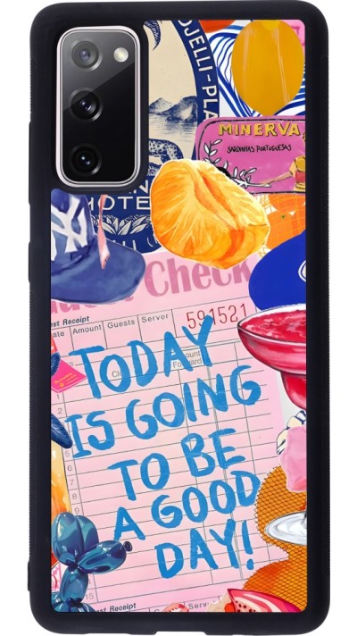 Coque Samsung Galaxy S20 FE 5G - Silicone rigide noir Preppy Today is Going to be a good day Coque Samsung Galaxy S20 FE 5G - Silicone rigide noir Preppy Today is Going to be a good day