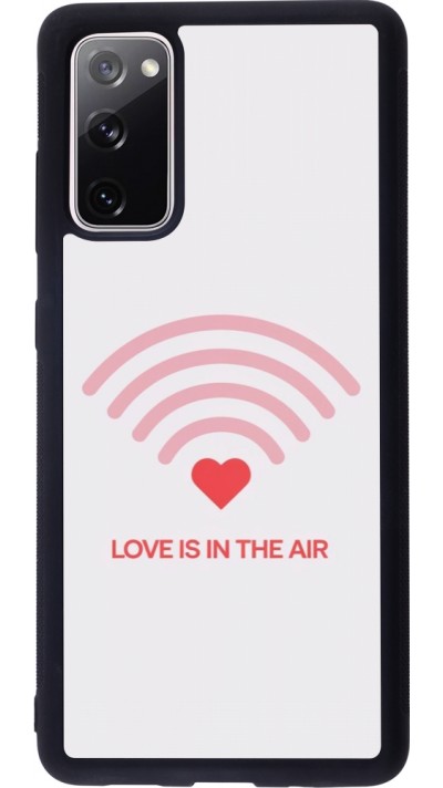 Samsung Galaxy S20 FE 5G Case Hülle - Silikon schwarz Saint Valentines Day 26 Love is in the air