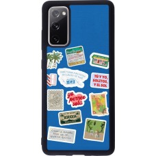 Coque Samsung Galaxy S20 FE 5G - Silicone rigide noir Seals of the Dominican Republic DTMF