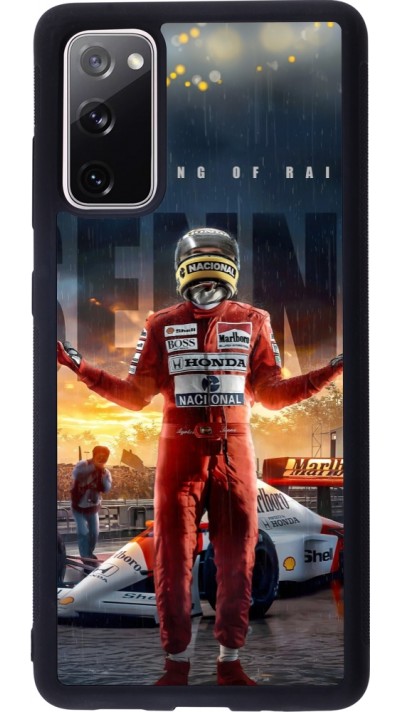 Coque Samsung Galaxy S20 FE 5G - Silicone rigide noir Senna The King of Rain Coque Samsung Galaxy S20 FE 5G - Silicone rigide noir Senna The King of Rain