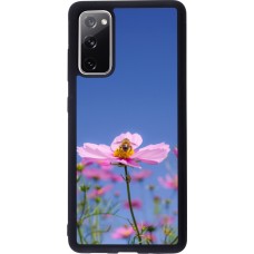 Coque Samsung Galaxy S20 FE 5G - Silicone rigide noir Bee on a flower 2026