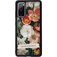 Coque Samsung Galaxy S20 FE 5G - Silicone rigide noir Full Bloom 2026