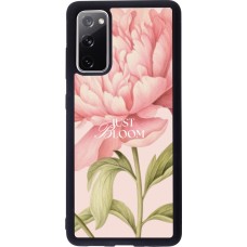 Coque Samsung Galaxy S20 FE 5G - Silicone rigide noir Just Bloom 2026