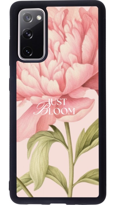 Coque Samsung Galaxy S20 FE 5G - Silicone rigide noir Just Bloom 2026
