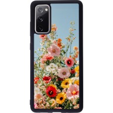Coque Samsung Galaxy S20 FE 5G - Silicone rigide noir Spring flowers 2026