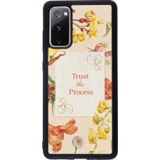 Coque Samsung Galaxy S20 FE 5G - Silicone rigide noir Trust the process 2026