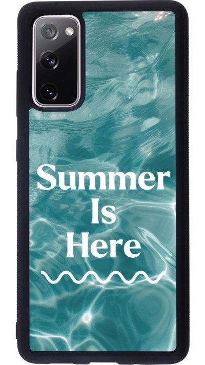 Coque Samsung Galaxy S20 FE 5G - Silicone rigide noir Summer 2025 Summer is here Coque Samsung Galaxy S20 FE 5G - Silicone rigide noir Summer 2025 Summer is here
