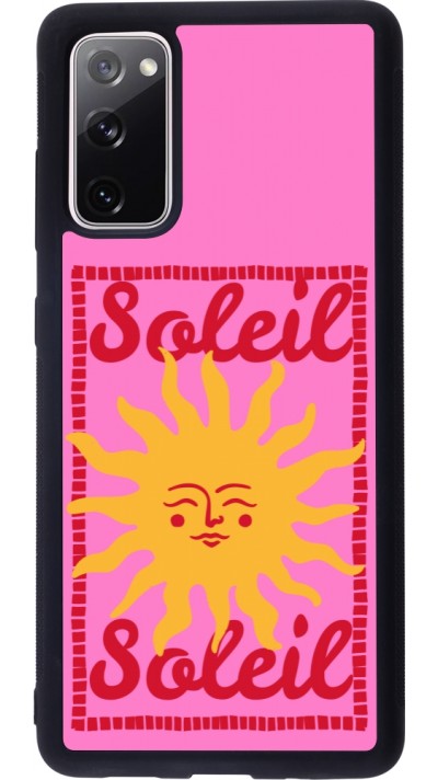 Coque Samsung Galaxy S20 FE 5G - Silicone rigide noir Sun sun 2026