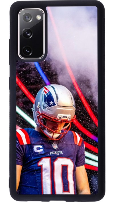 Coque Samsung Galaxy S20 FE 5G - Silicone rigide noir Super Bowl 26 Patriots 3