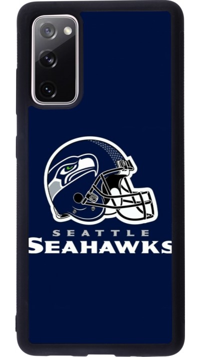 Coque Samsung Galaxy S20 FE 5G - Silicone rigide noir Super Bowl 26 Seattle 3