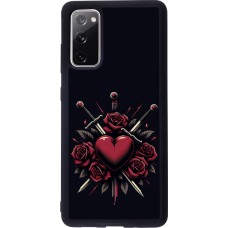 Samsung Galaxy S20 FE 5G Case Hülle - Silikon schwarz Valentine 2024 gothic love