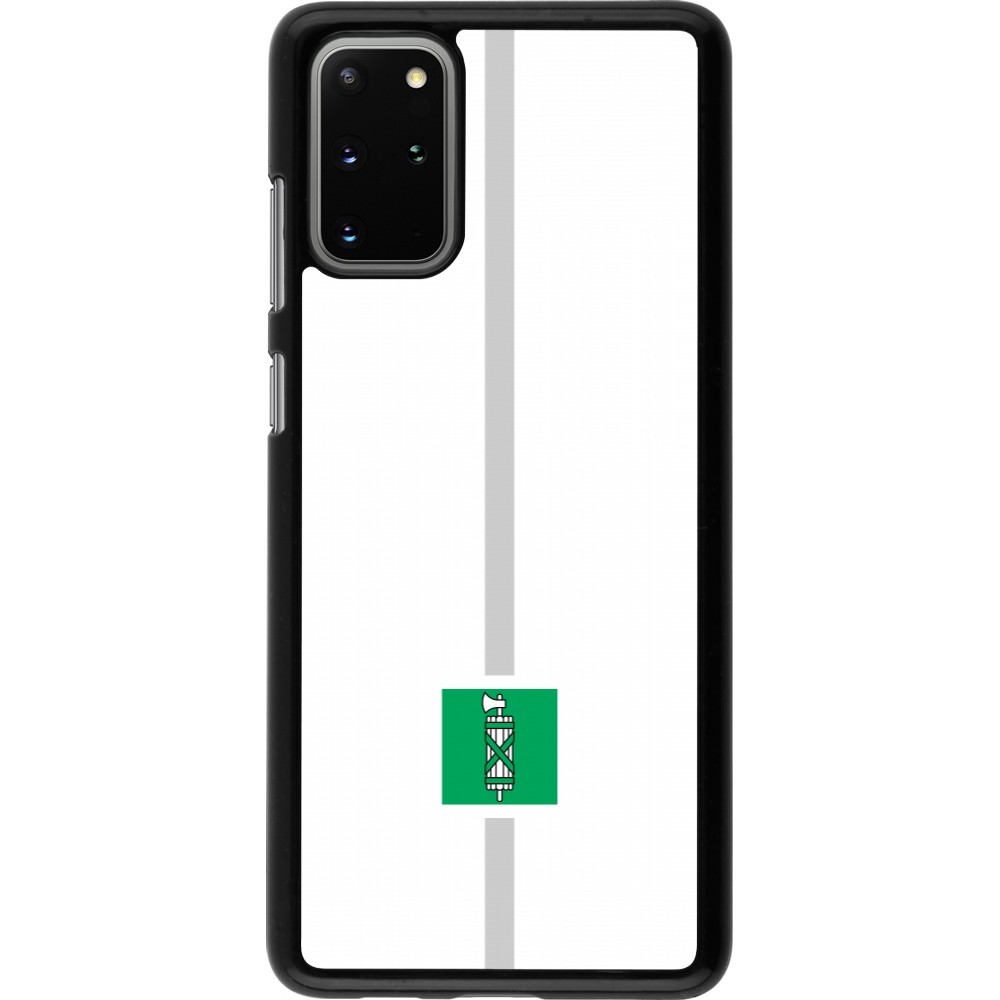 Coque Samsung Galaxy S20+ - Canton SG blanc