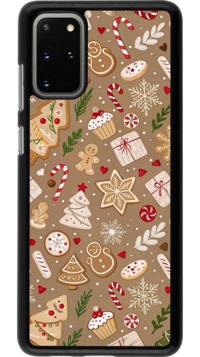 Coque Samsung Galaxy S20+ - Christmas 25 Pattern Ginger Cookie