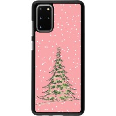 Samsung Galaxy S20+ Case Hülle - Christmas 25 Pink Tree