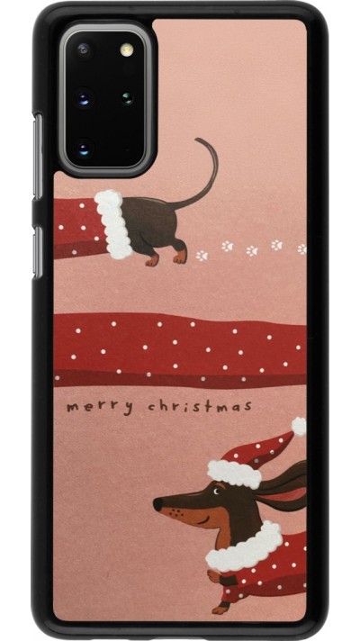 Coque Samsung Galaxy S20+ - Christmas 25 Teckel Merry Xmas