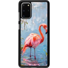Coque Samsung Galaxy S20+ - Paint Flamingo