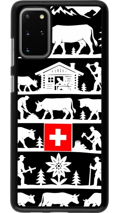 Coque Samsung Galaxy S20+ - Poya Suisse 1 noir