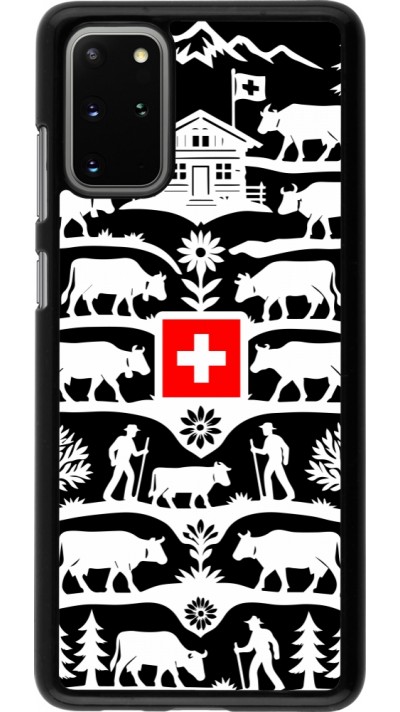 Coque Samsung Galaxy S20+ - Poya Suisse 3 noir