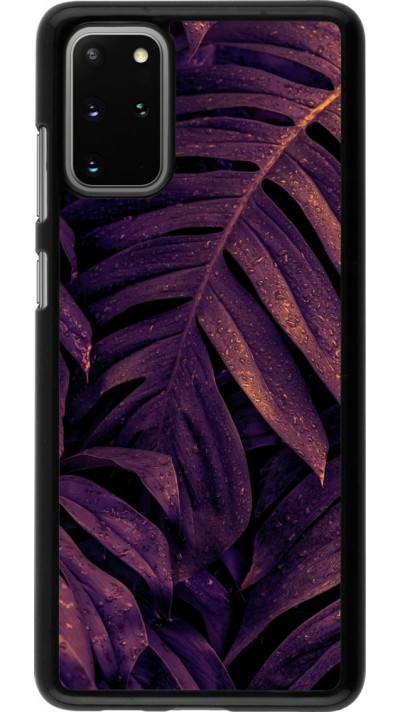 Coque Samsung Galaxy S20+ - Purple Light Leaves