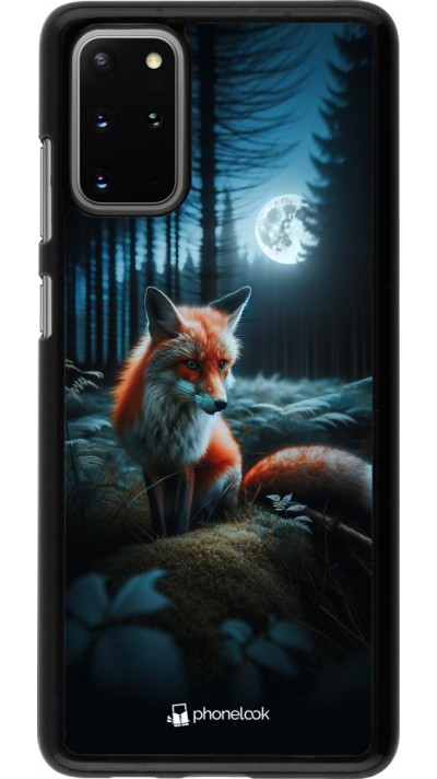Coque Samsung Galaxy S20+ - Renard lune forêt