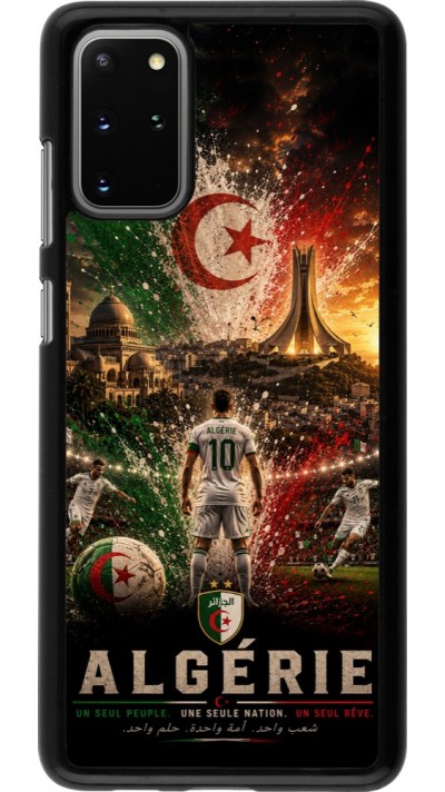 Coque Samsung Galaxy S20+ - Football Algérie splash 2026