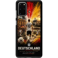 Coque Samsung Galaxy S20+ - Football Allemagne splash 2026