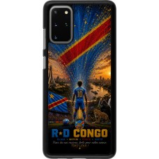 Coque Samsung Galaxy S20+ - Football République démocratique du Congo splash 2026